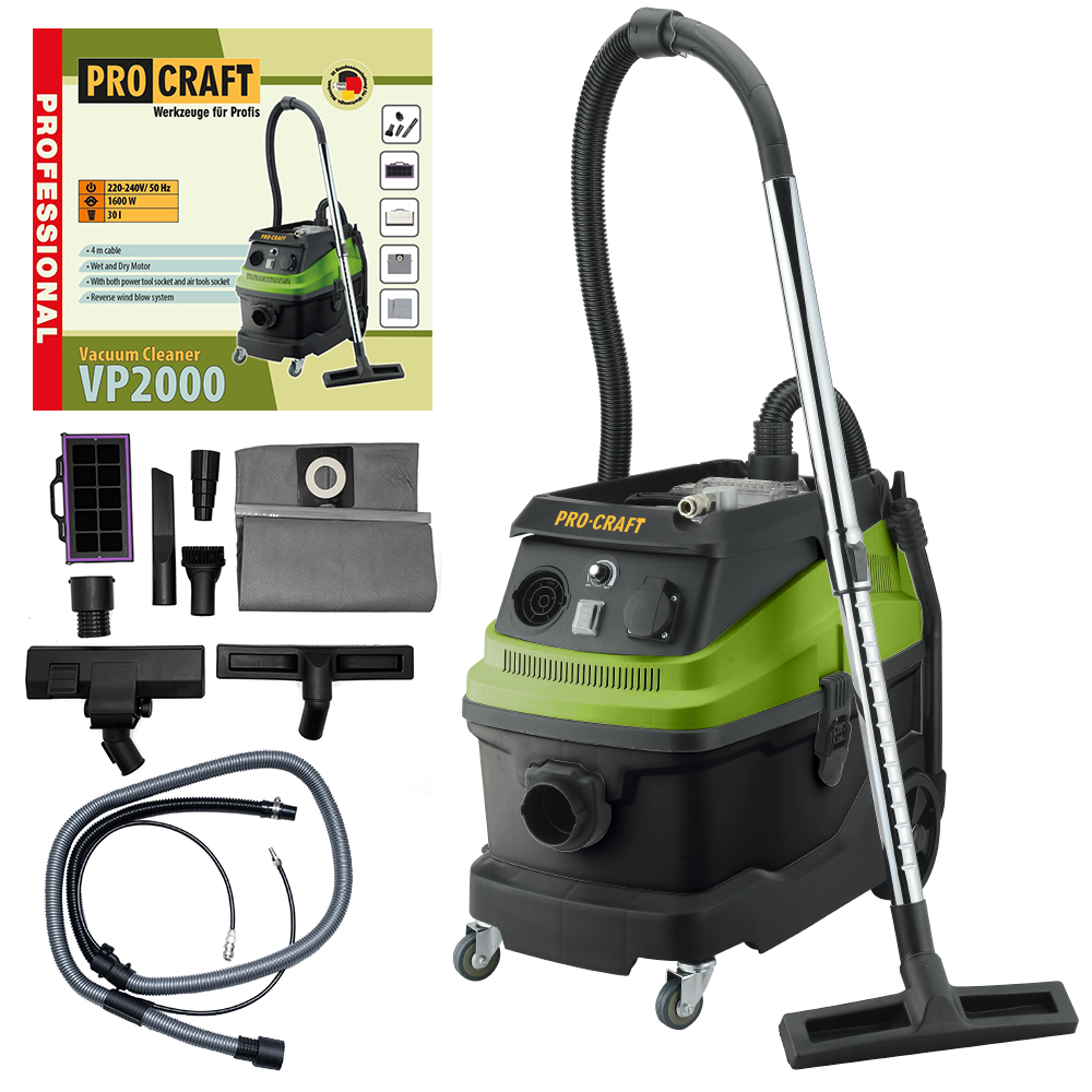 Priemyselný vysávač Procraft VP2000 | VP2000 Priemyselný vysávač Procraft VP2000 | VP2000