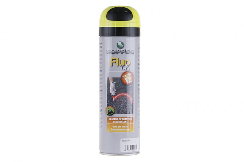 Spray fluorescenčný 500 ml SOPPEC značkovač 12M FLUO žltý 13350 Spray fluorescenčný 500 ml SOPPEC značkovač 12M FLUO žltý 13350