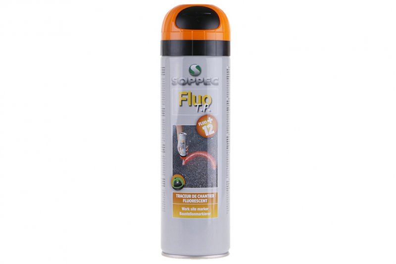 Spray fluorescenčný 500 ml SOPPEC značkovač 12M FLUO oranžový 13352 Spray fluorescenčný 500 ml SOPPEC značkovač 12M FLUO oranžový 13352