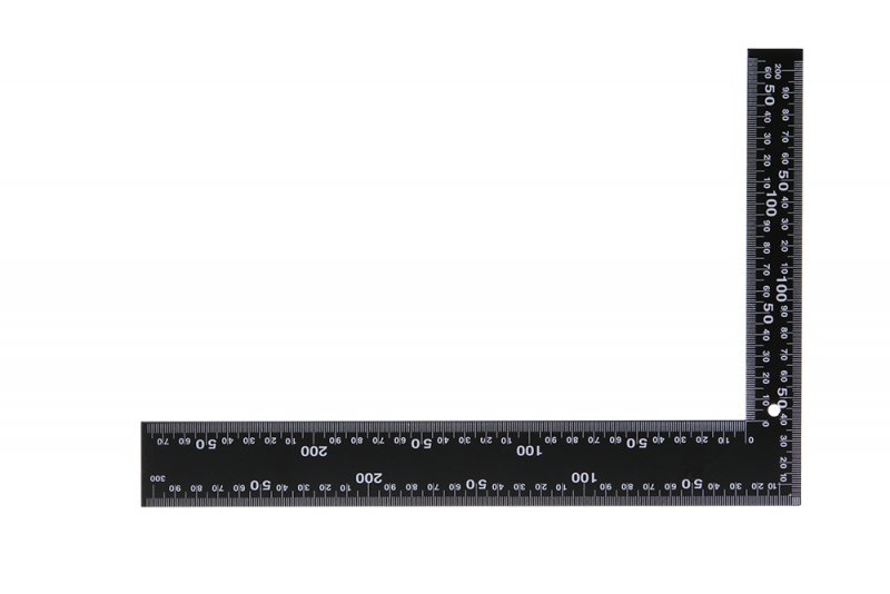 Uholník čierny 300x200mm 14410 Uholník čierny 300x200mm 14410