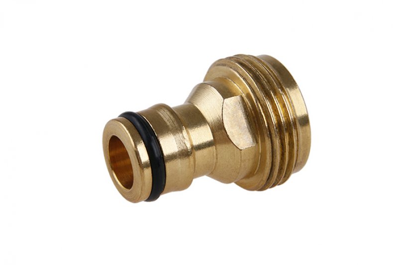 Adaptér s vonkajším závitom 3/4" mosadzný 45200 Adaptér s vonkajším závitom 3/4" mosadzný 45200