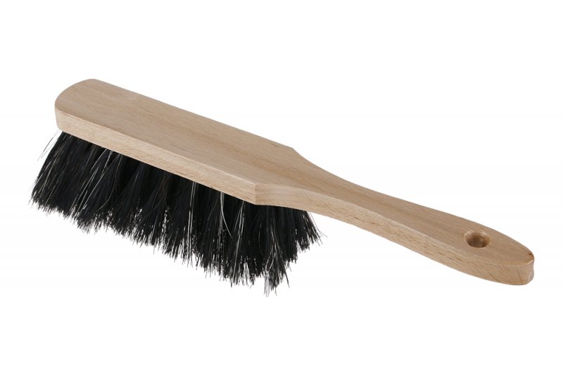 Zmeták ručný 29cm drevený čierny vlas 52119 Zmeták ručný 29cm drevený čierny vlas 52119