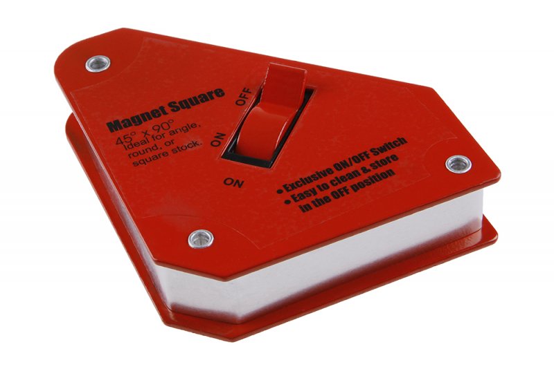 Magnet uhlový 95x109x25mm vypínač 70091 Magnet uhlový 95x109x25mm vypínač 70091