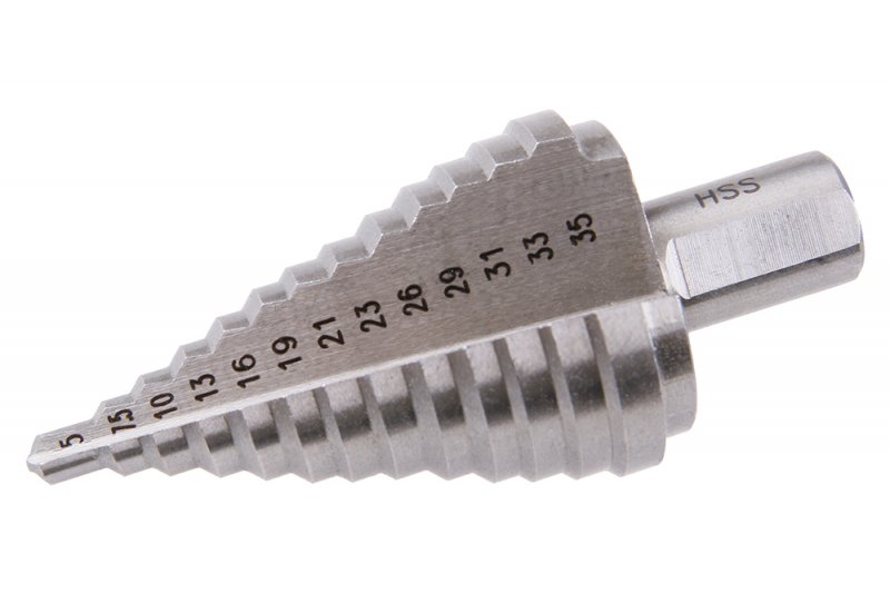 Vrták stupňový pr.5-35mm HSS 20488 Vrták stupňový pr.5-35mm HSS 20488