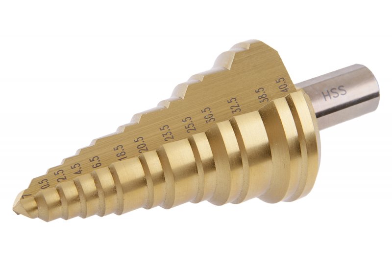 Vrták stupňový pr.7-40 Vrták stupňový pr.7-40