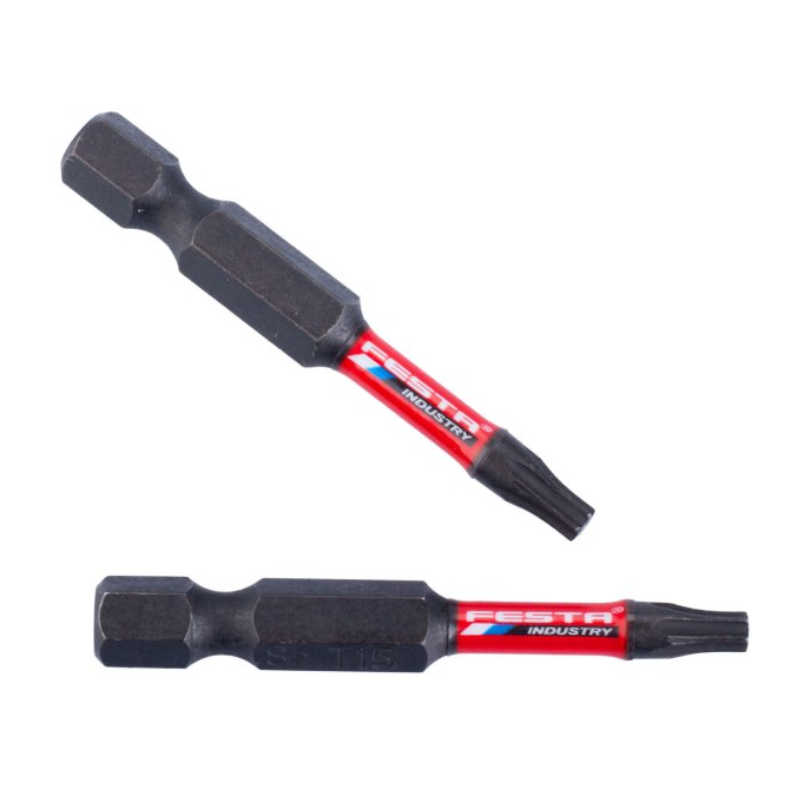 Bit 1/4" T 15 50mm S2 2ks 18721 Festa Bit 1/4" T 15 50mm S2 2ks 18721 Festa