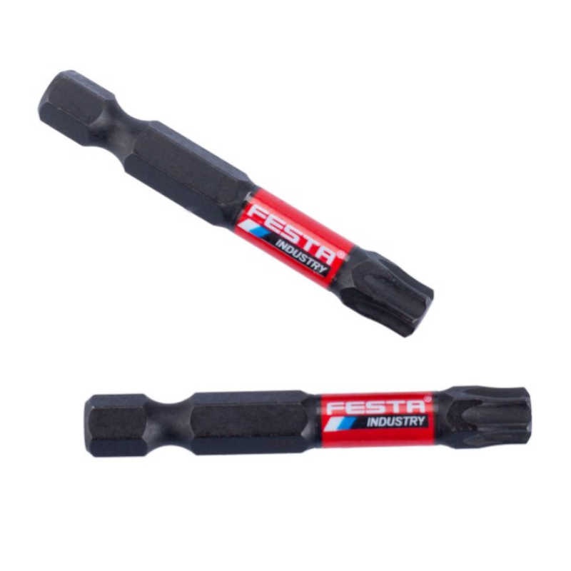 Bit 1/4" T 40 50mm S2 2ks 18725 Festa Bit 1/4" T 40 50mm S2 2ks 18725 Festa