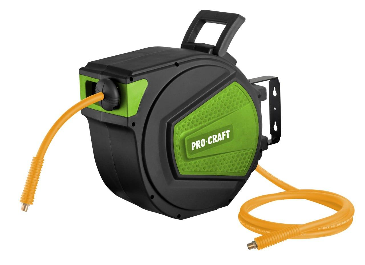 Procraft HK20 samonavíjací bubon s hadicou na stlačený vzduch | HK20
