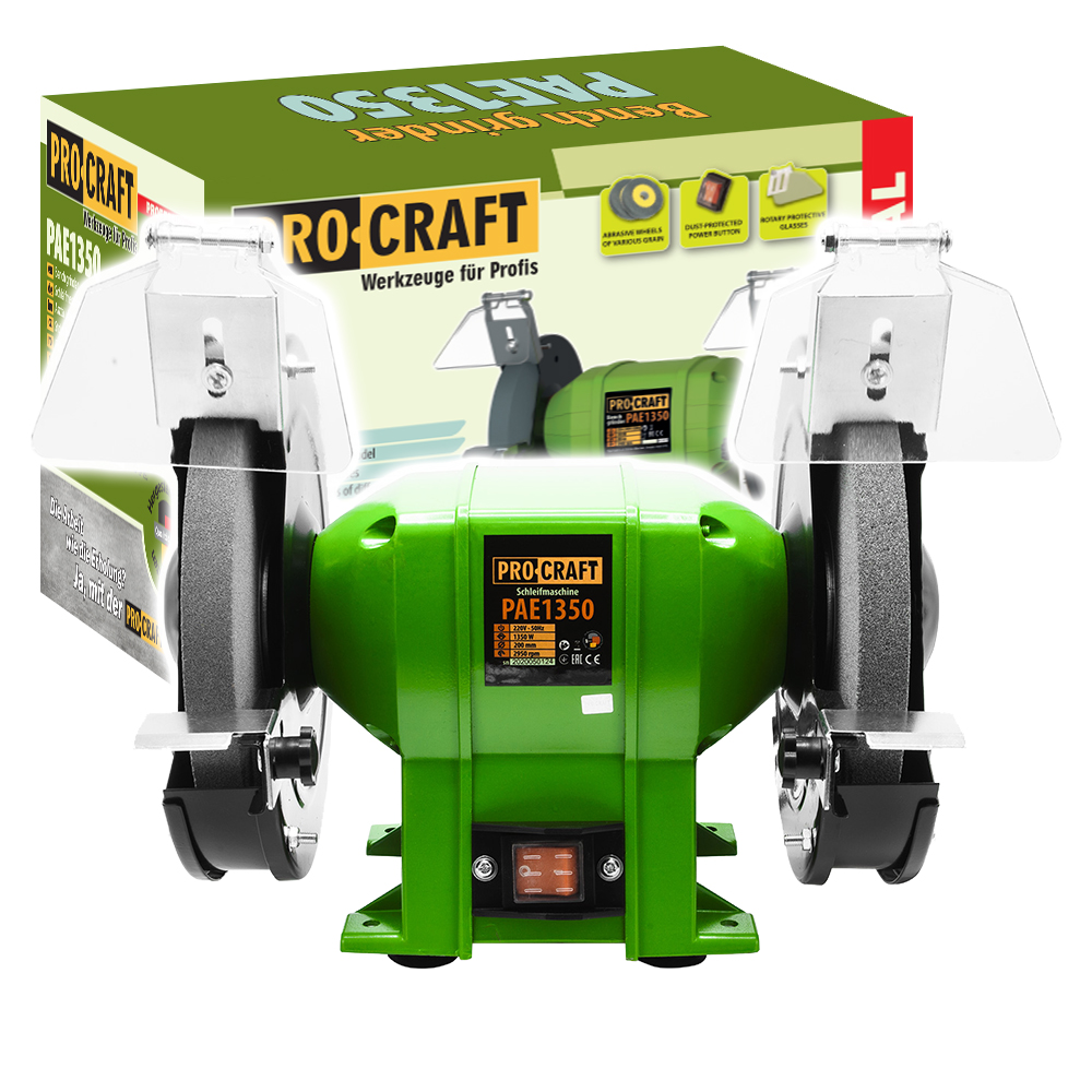 Dvojkotúčová stolová brúska PROCRAFT PAE1350 Dvojkotúčová stolová brúska PROCRAFT PAE1350