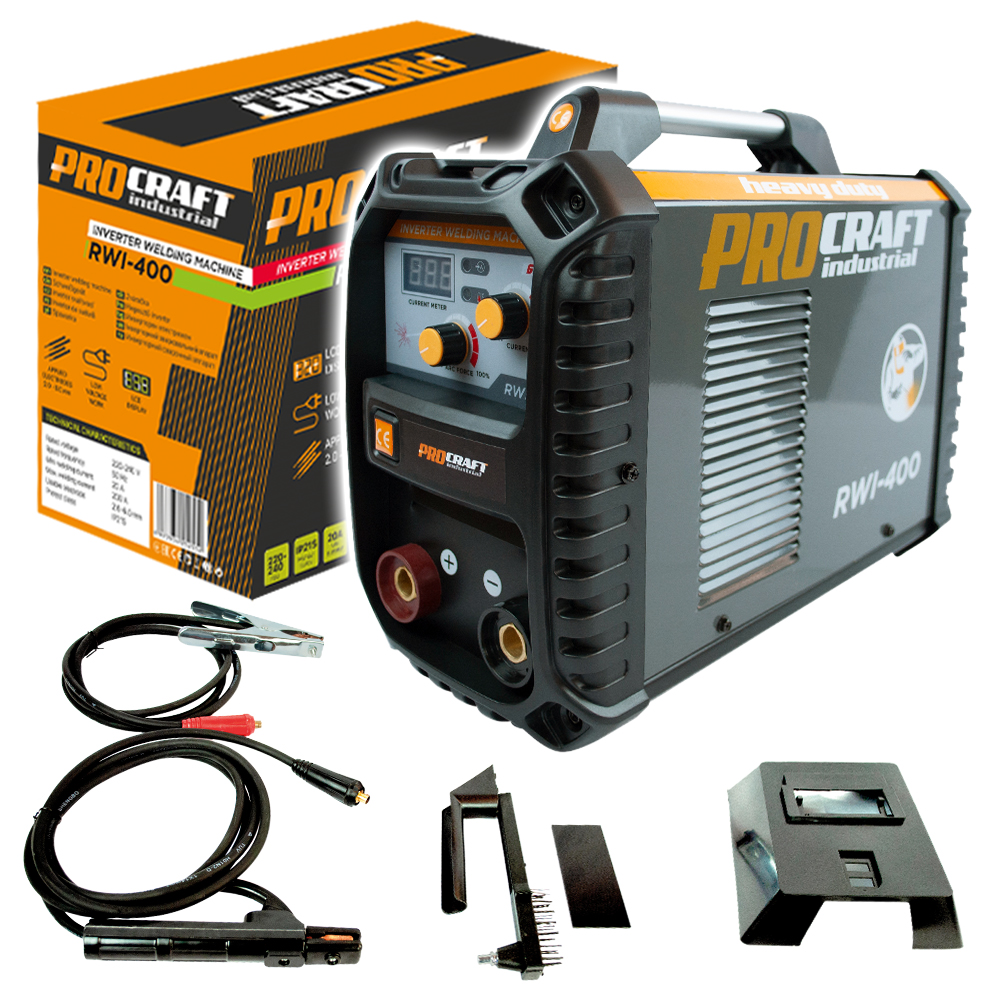 Zvárací invertor Procraft RWI-400 | RWI-400 Zvárací invertor Procraft RWI-400 | RWI-400
