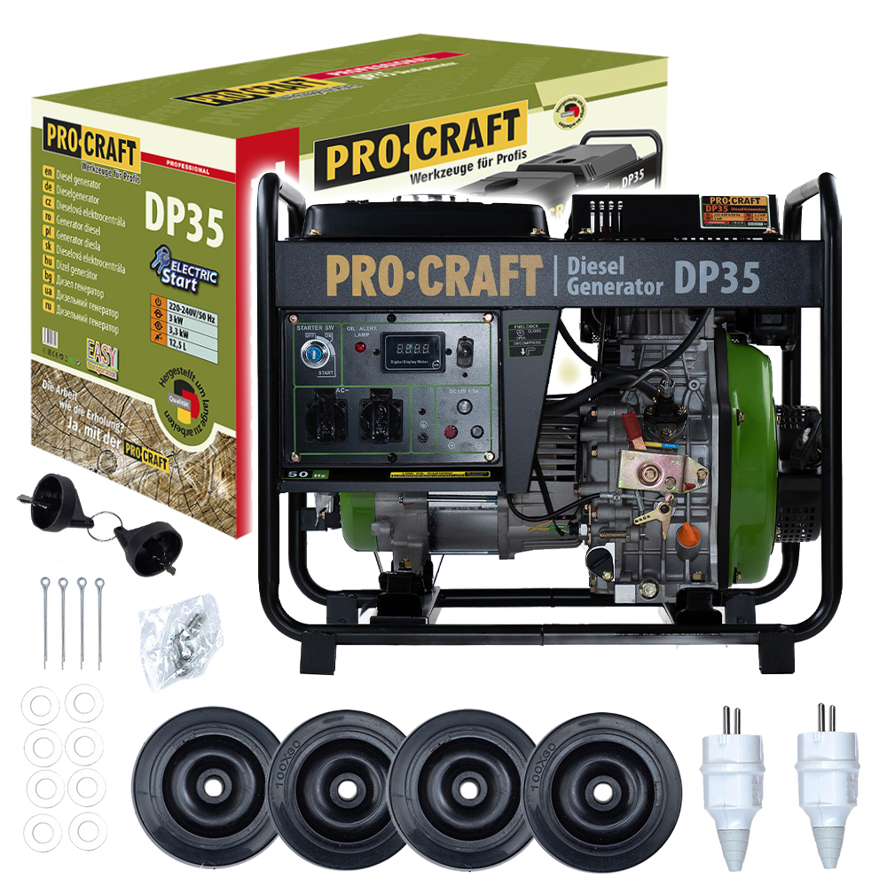 Dieselová elektráreň Procraft DP35 | DP35 Dieselová elektráreň Procraft DP35 | DP35