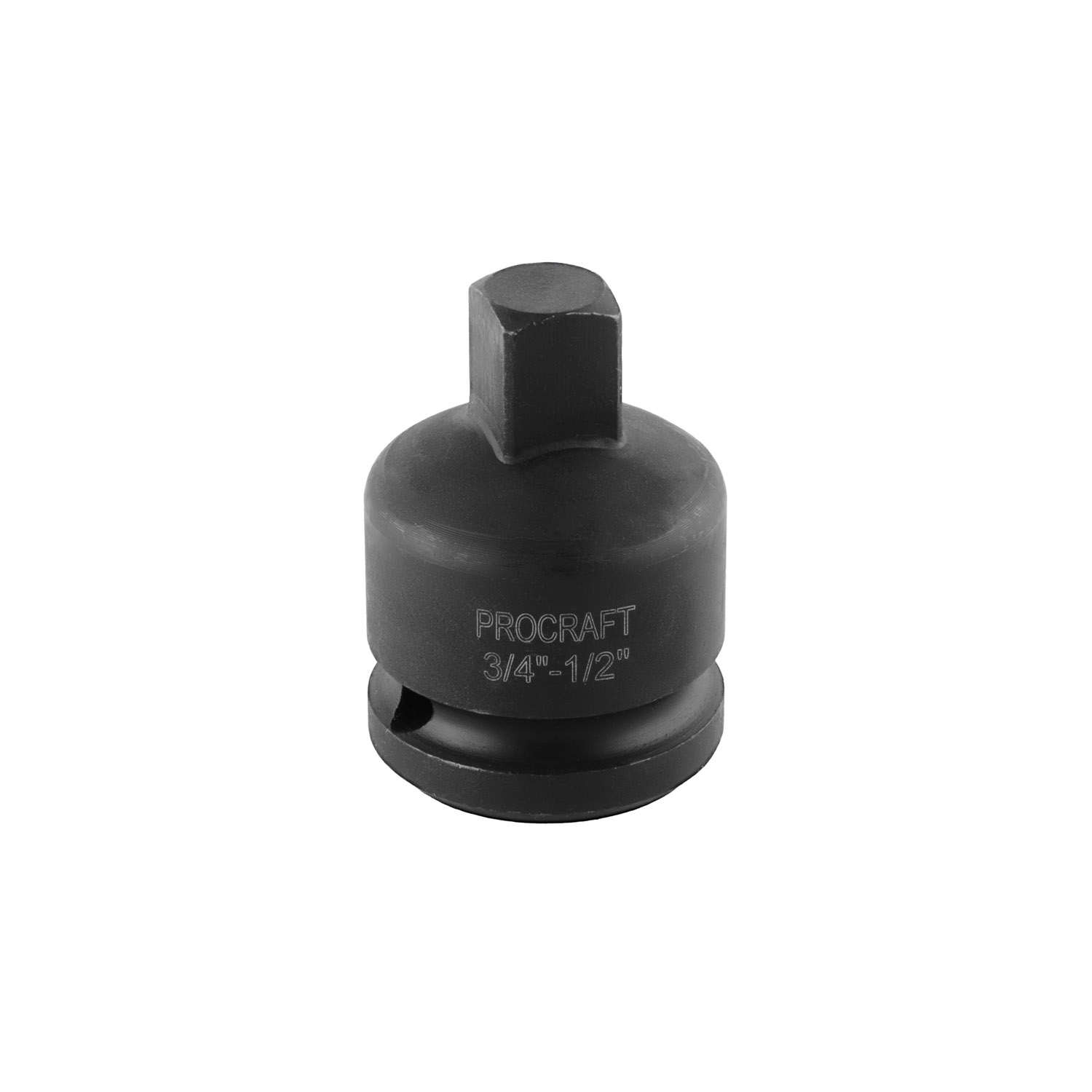 Adaptér (redukcia) z vnútorného 3/4" štvorhranu na vonkajší 1/2" pre rázové uťahováky. | Adapter 3/4" for impact wrenc Adaptér (redukcia) z vnútorného 3/4" štvorhranu na vonkajší 1/2" pre rázové uťahováky. | Adapter 3/4" for impact wrenc