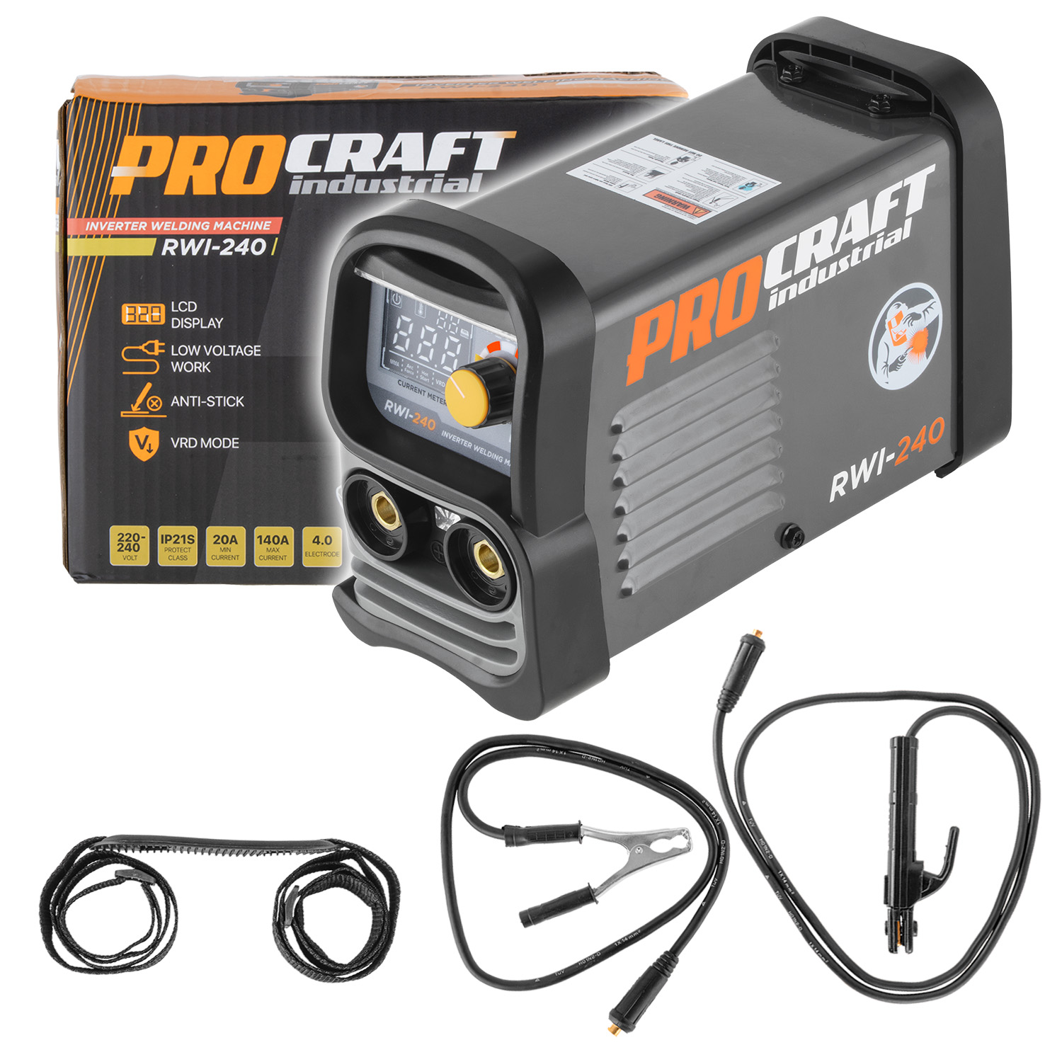 Zvárací invertor Procraft RWI-240 | RWI-240 Zvárací invertor Procraft RWI-240 | RWI-240