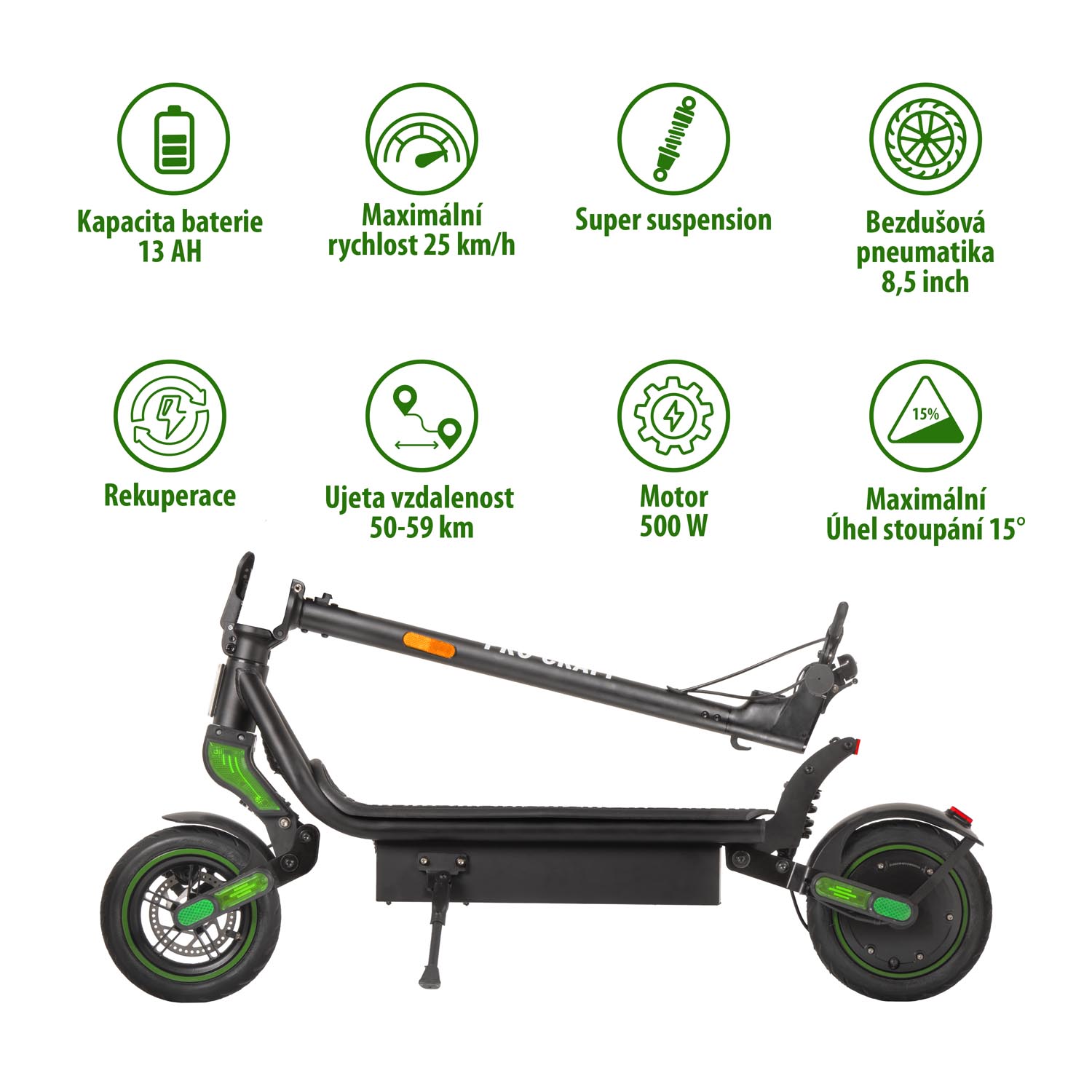 Elektrokoloběžka Procraft DS500L | DS500L Elektrokoloběžka Procraft DS500L | DS500L