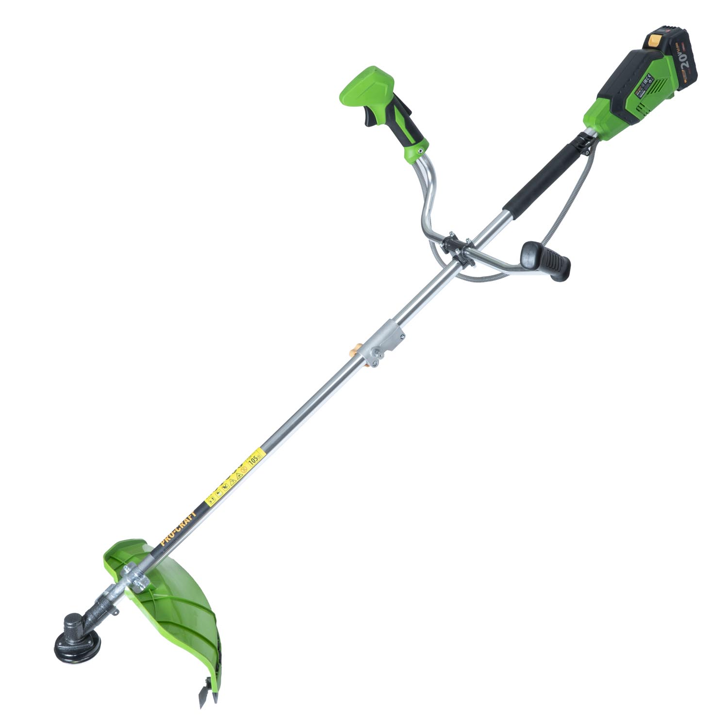 Aku krovinorez Procraft ATA-40C + dvojramenný popruh a ochranný štít | ATA-40C/20SH/CH/FACE-GUARD Aku krovinorez Procraft ATA-40C + dvojramenný popruh a ochranný štít | ATA-40C/20SH/CH/FACE-GUARD