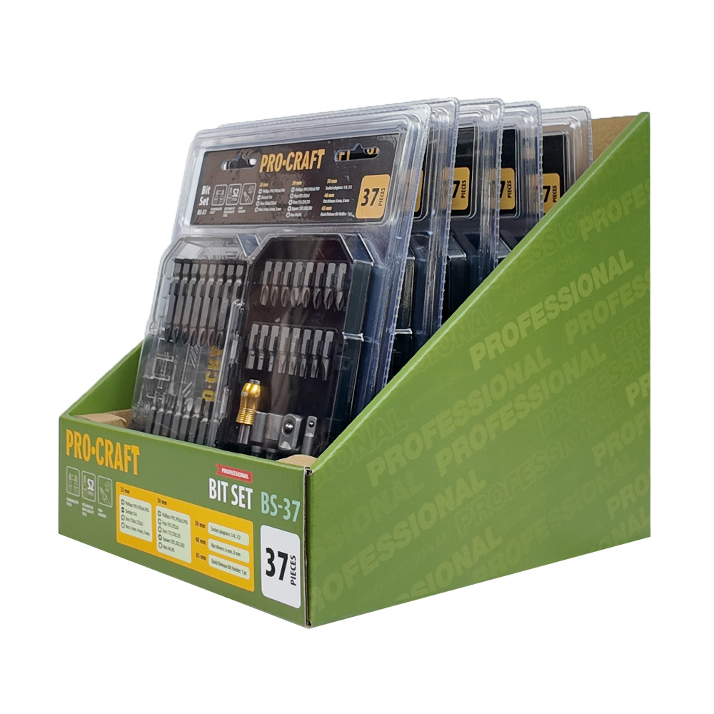 37-dielna sada bitov Procraft BS-37 37-dielna sada bitov Procraft BS-37