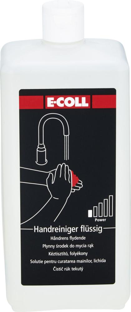 Čistič rúk tekutý 1 l fľaša E-COLL EE Altern. výr.: 4317784305976 Čistič rúk tekutý 1 l fľaša E-COLL EE Altern. výr.: 4317784305976