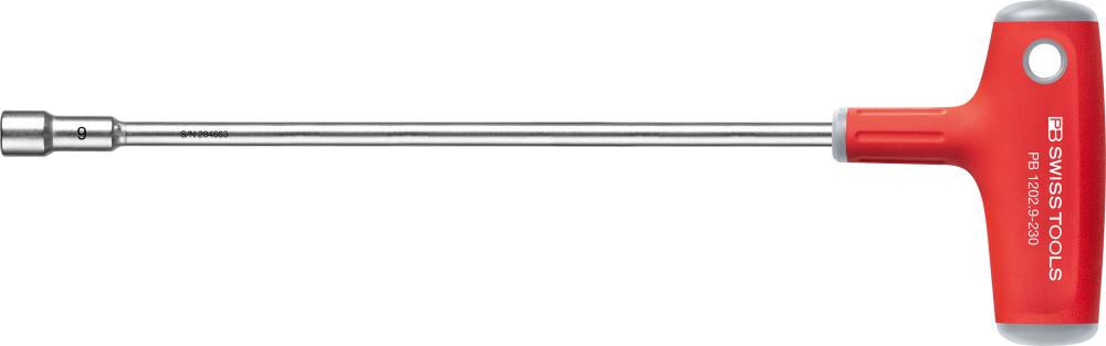 Nástrcný klúc s T-rukovätou 9×230 mm PB Swiss Tools