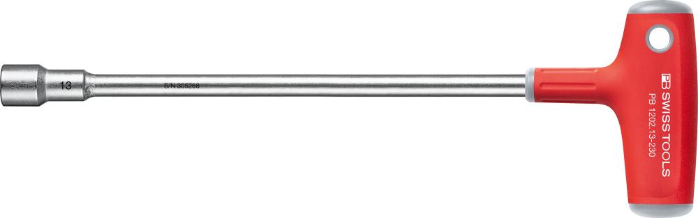 Nástrcný klúc s T-rukovätou 13×230 mm PB Swiss Tools