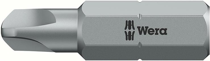 Húževnatý bit 1/4″ DIN 3126 C6,3 TRI-Wing 1 x 25 mm Wera