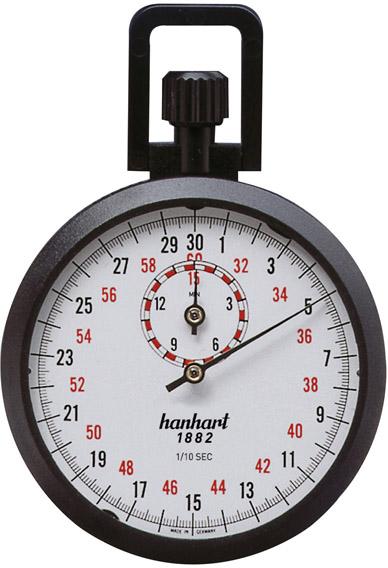 Presné mechanické stopky 1/10-sek. 15 min. HANHART Presné mechanické stopky 1/10-sek. 15 min. HANHART