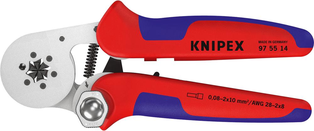 Krimpovacie pákové kliešte 97 55 14 KNIPEX Krimpovacie pákové kliešte 97 55 14 KNIPEX