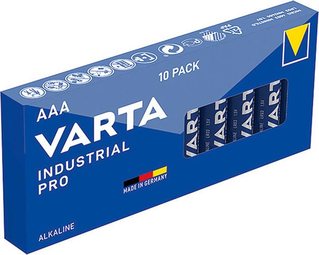 Batéria Industrial Pro AAA Kartón po 700 ks VARTA Batéria Industrial Pro AAA Kartón po 700 ks VARTA