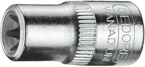 Adaptér nástrčných kľúčov 1/4" E10x25 mm Gedore Adaptér nástrčných kľúčov 1/4" E10x25 mm Gedore