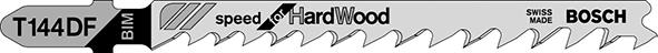 List pre pílu dierovku T 144 DF Bosch, OJ à 5 ks Speed for Hard Wood