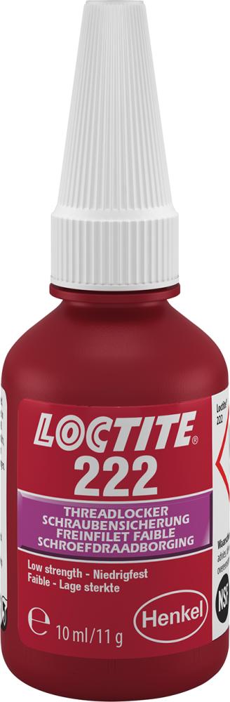 LOCTITE 222 BO 10 ML EGFDZaisťovač skrutiek Henkel LOCTITE 222 BO 10 ML EGFDZaisťovač skrutiek Henkel