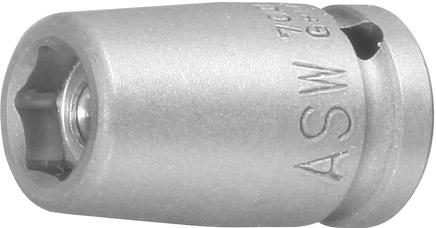 Silový adaptér pre nástrčné kľúče s magnetom 1/4" 13 mm ASW Silový adaptér pre nástrčné kľúče s magnetom 1/4" 13 mm ASW