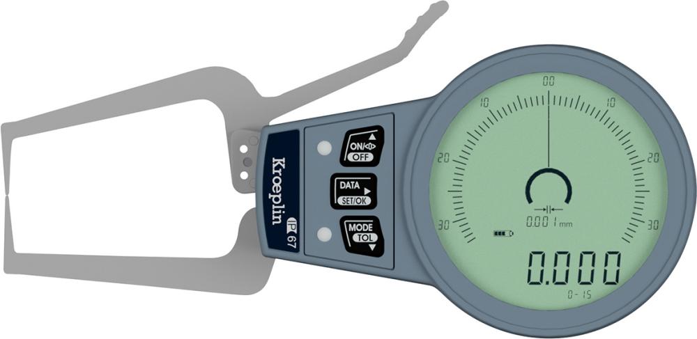 Externý rýchlosnímač 0 – 15 mm rezná hrana: R0 Externý rýchlosnímač 0 – 15 mm rezná hrana: R0
