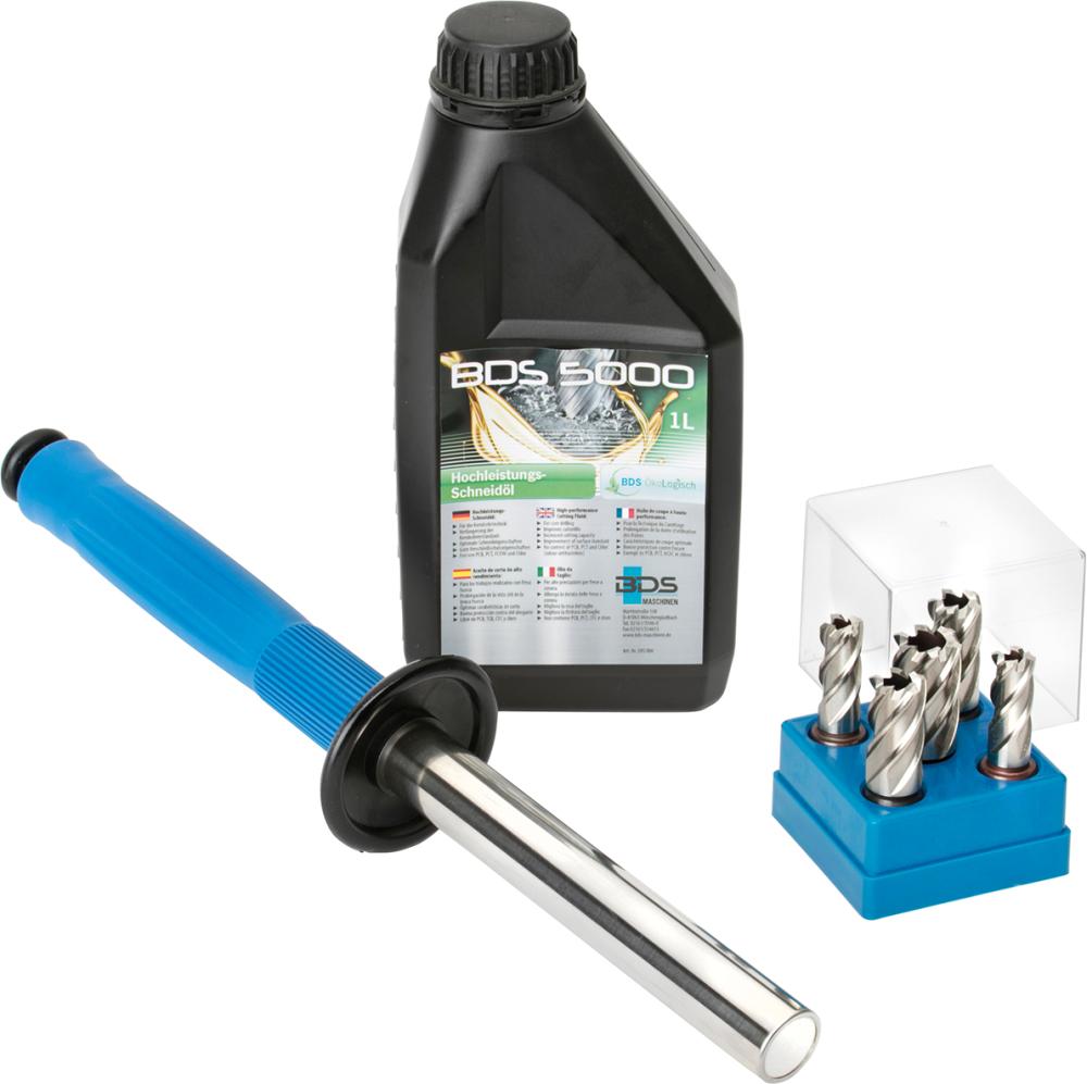 Sada Starter kit PowerWorker pre obrábanie kovov ZST100 pre magnetický jadrový vrták 3-dielna BDS Sada Starter kit PowerWorker pre obrábanie kovov ZST100 pre magnetický jadrový vrták 3-dielna BDS