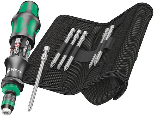 Držiak bitov so zásobníkom-sada Kraftform Kompakt 20 Toolfinder 13-dielna Wera Držiak bitov so zásobníkom-sada Kraftform Kompakt 20 Toolfinder 13-dielna Wera