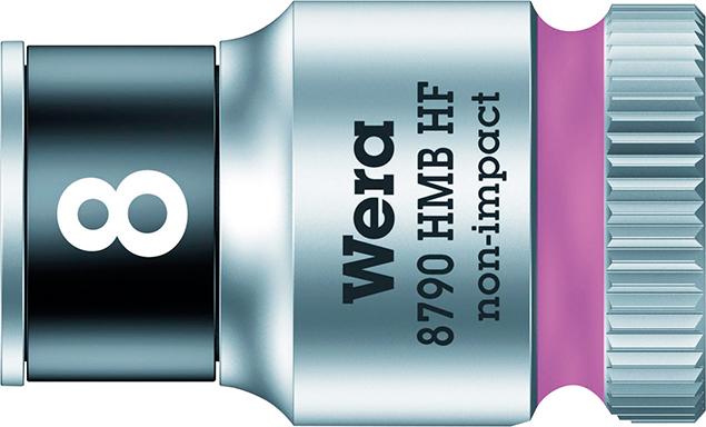 Adaptér nástrčných kľúčov 6-hranný 3/8″ 8 mm s pridržiavacou funkciou Wera