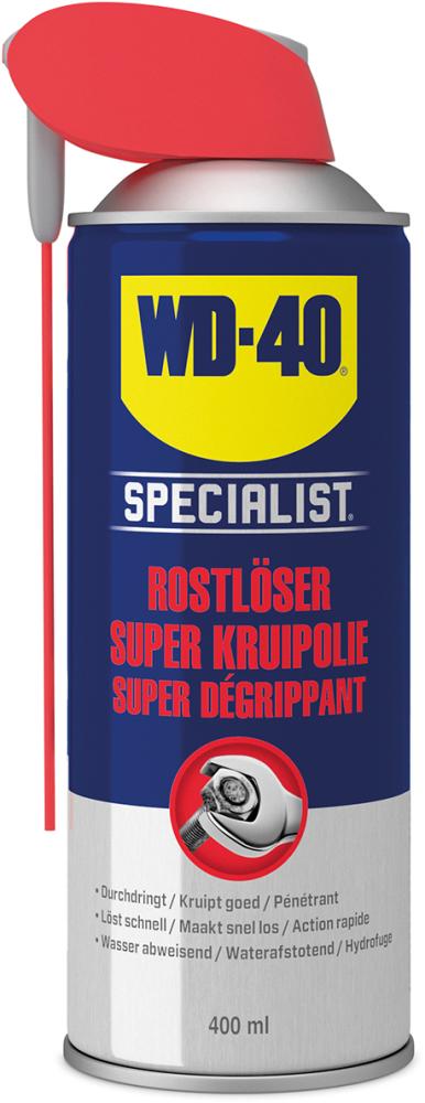 Rozpúšťač hrdze Specialist Smart Straw Fľaška na sprej 400 ml WD-40 Rozpúšťač hrdze Specialist Smart Straw Fľaška na sprej 400 ml WD-40