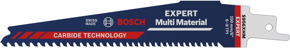 List pre šablovitú pílu EXPERT S 956 XHM Bosch, obalová jednotka 10 ks Multimateriál