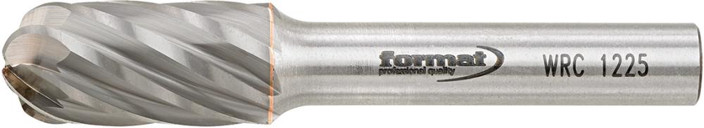 Frézovací kolík HM valcovitý okrúhly tvar 1225 hliník 6 mm 12 x 25 mm FORMAT Frézovací kolík HM valcovitý okrúhly tvar 1225 hliník 6 mm 12 x 25 mm FORMAT