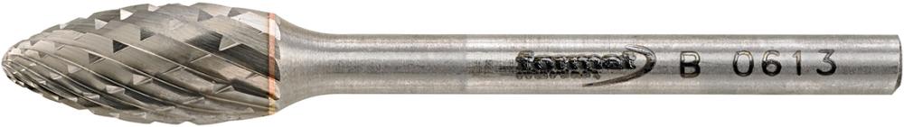 Malé frézovacie teliesko TK tvar plameňa 3B 0613 C 3 mm 6 x 13 mm FORMAT