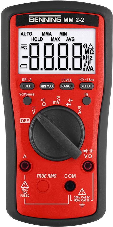 Digitálny multimeter MM 2-2 Benning Digitálny multimeter MM 2-2 Benning