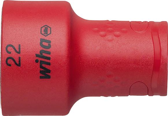 Adaptér nástrčných kľúčov 6-hranný 3/8" 22 mm VDE Wiha Adaptér nástrčných kľúčov 6-hranný 3/8" 22 mm VDE Wiha