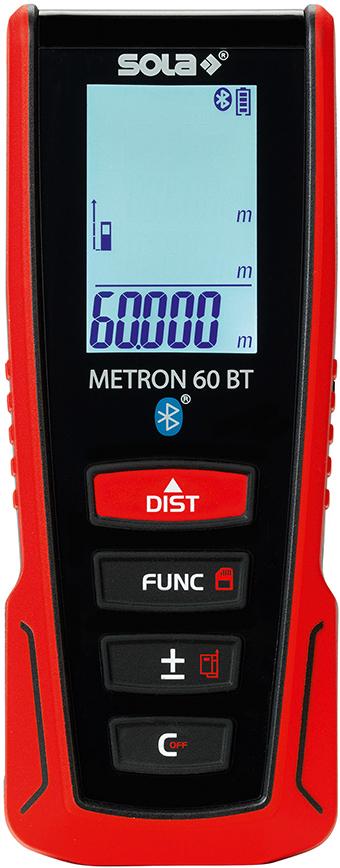 Laserový diaľkomer METRON 60 BT vrátane príslušenstva Sola Laserový diaľkomer METRON 60 BT vrátane príslušenstva Sola