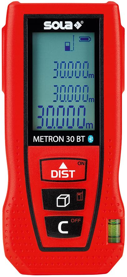 Laserový diaľkomer METRON 30 BT vrátane príslušenstva Sola Laserový diaľkomer METRON 30 BT vrátane príslušenstva Sola