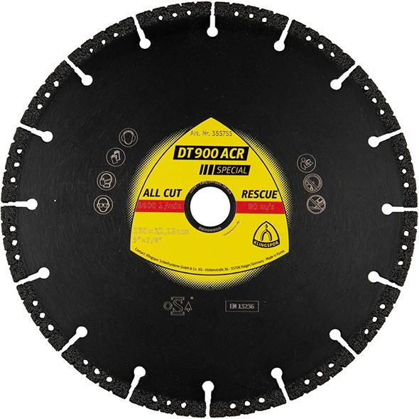 Diamantový rezný kotúč DT 900 ACR Special 350x3 Diamantový rezný kotúč DT 900 ACR Special 350x3