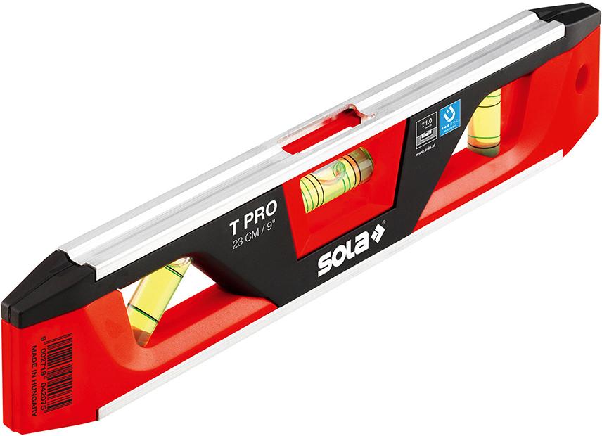 Hliníkovo-plastová vodováha Torpedo T-Pro T-Pro Dĺžka 23cm Hliníkovo-plastová vodováha Torpedo T-Pro T-Pro Dĺžka 23cm