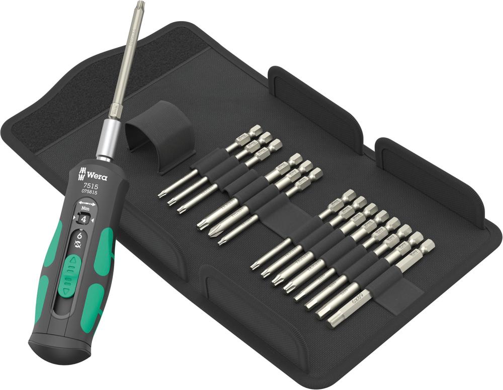 Momentový skrutkovač súprava 16-dielna Universal Safe-Torque Speed Wera Momentový skrutkovač súprava 16-dielna Universal Safe-Torque Speed Wera