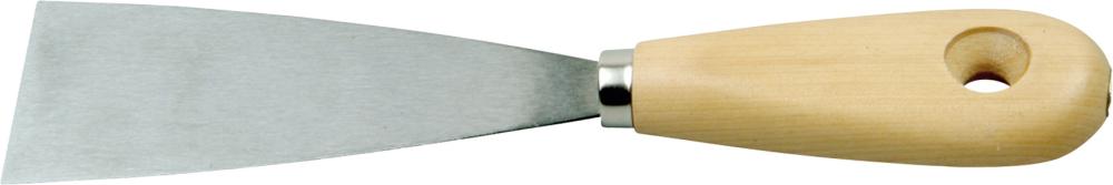 Maliarska špachtľa s drevenou rukoväťou 100 mm HAROMAC Maliarska špachtľa s drevenou rukoväťou 100 mm HAROMAC