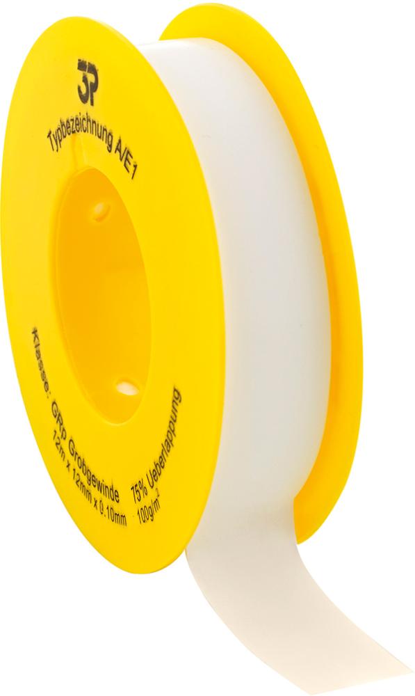 Tesniaca páska na závity PTFE GRP 12 mm x 12 m Tesniaca páska na závity PTFE GRP 12 mm x 12 m