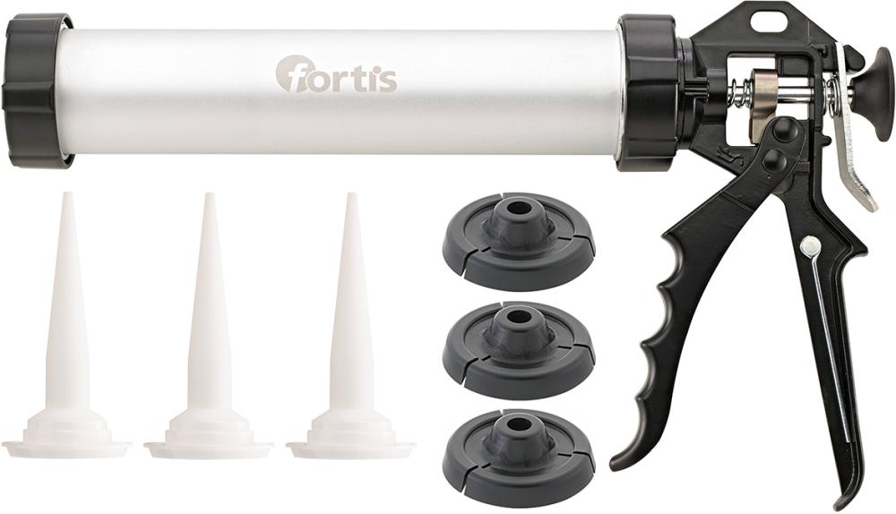 Kartušová pištoľ Profi s 3 hrotmi 310 ml FORTIS Kartušová pištoľ Profi s 3 hrotmi 310 ml FORTIS