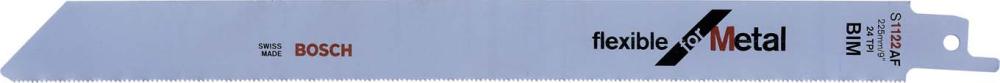 List pre šablovitú pílu S 1122 EF Bosch, obalová jednotka 5 ks Flexible for Metal